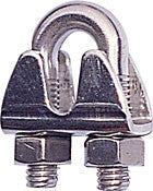 WIRE ROPE CLIP  1/8"  304 S/S