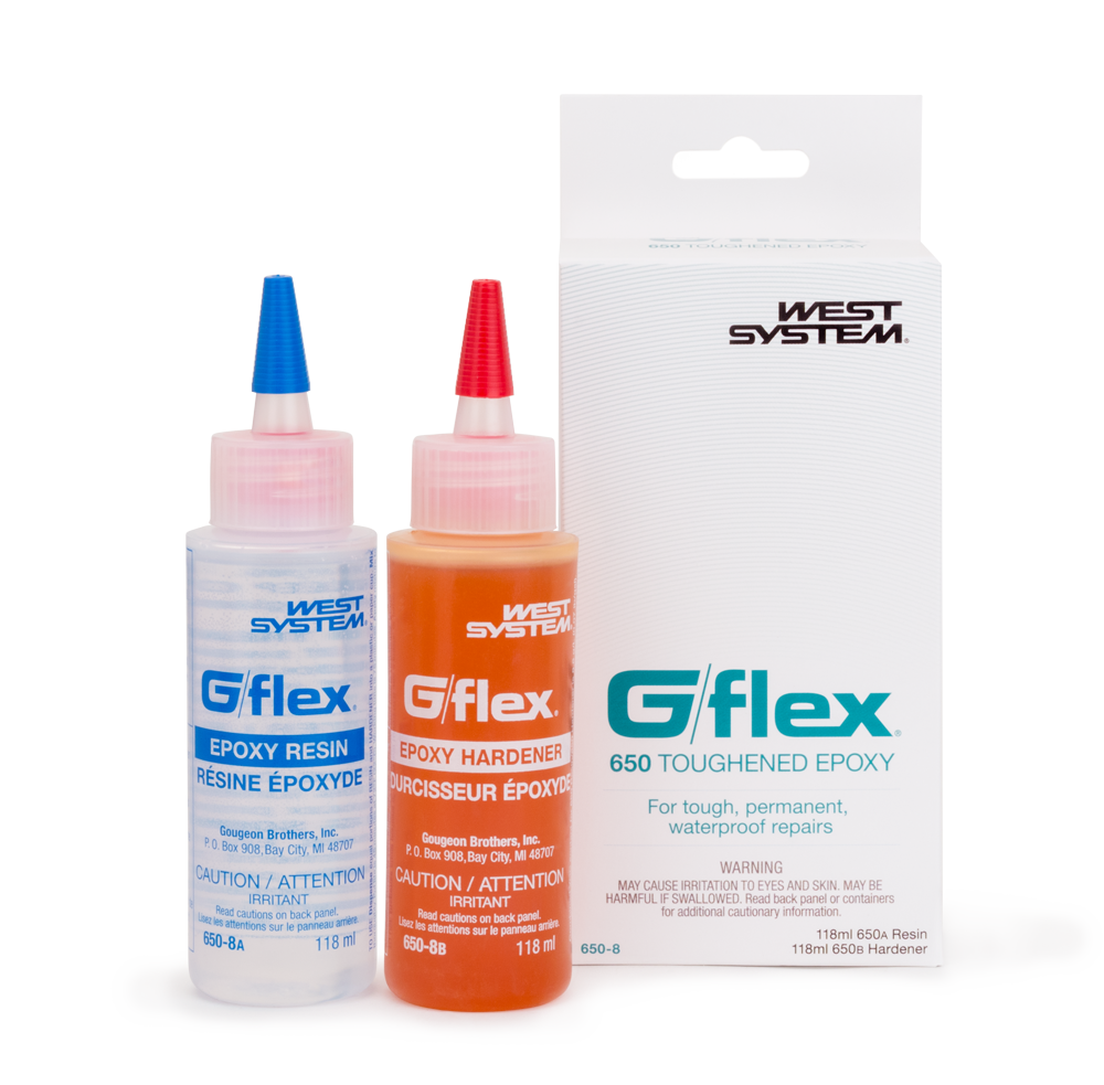 West System Gflex 650 Plastic, Aluminum, Steel Epoxy BoatCraft
