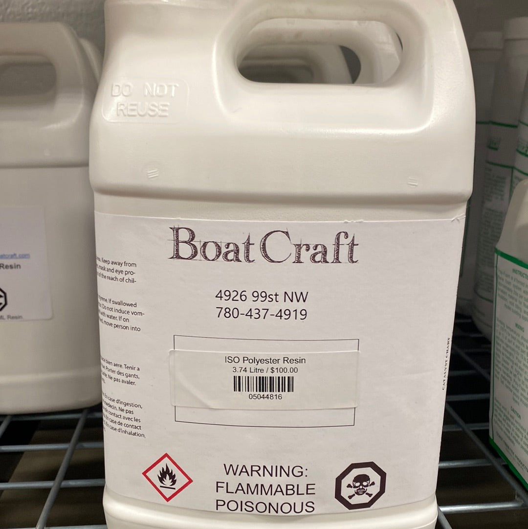 ISO Unwaxed Polyester Resin