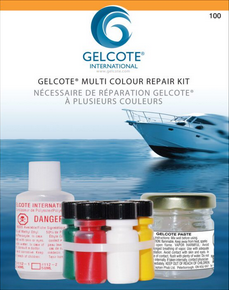 GELCOAT REPAIR KIT 6 colors