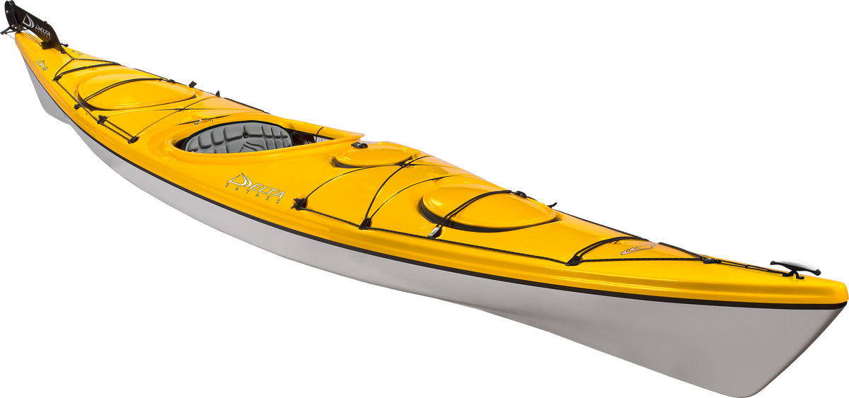 Delta 15s kayak yellow