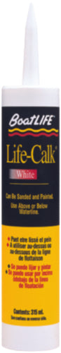 BOATLIFE LIFE-CALK POLYSUFIDE SEALANT WHITE 315ML.