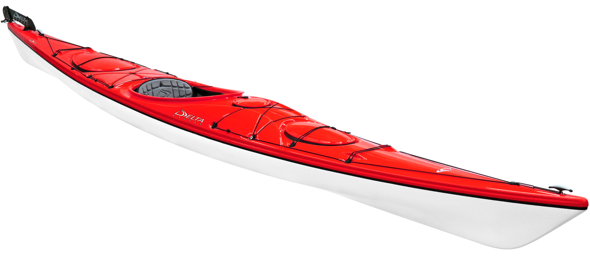 Delta 17 kayak red