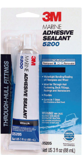 3M 5200 SLOW ADHESIVE WH. 3 OZ.