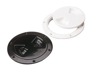 Sea-Dog Screw Out Deck Plate, 6" White