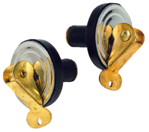 Baitwell Plug-3/4 -Brass 2/Pk