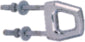 Seachoice Chrome Plated Zinc Double Shank Bow Eye 1-1/4" ID