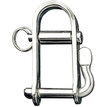 HALYARD SHACKLE BL/3310 LBS. 1/4&quot; Pin  EA.