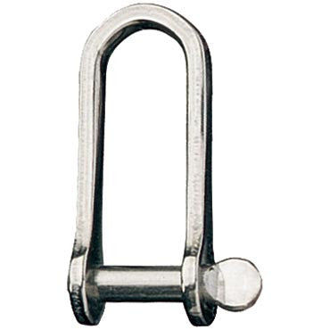 S/S SHACKLE LONG D 1/4