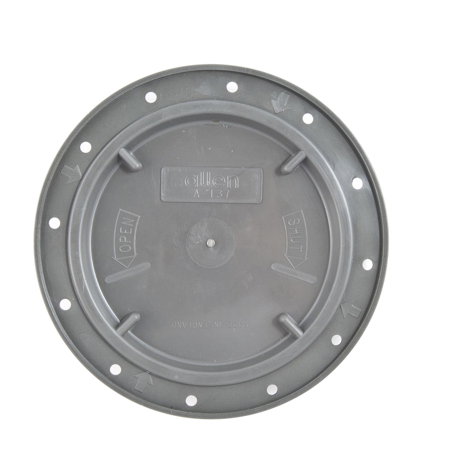 HATCH COVER, GREY 99MM OPEN