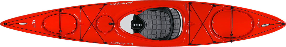 Delta 12s kayak green red