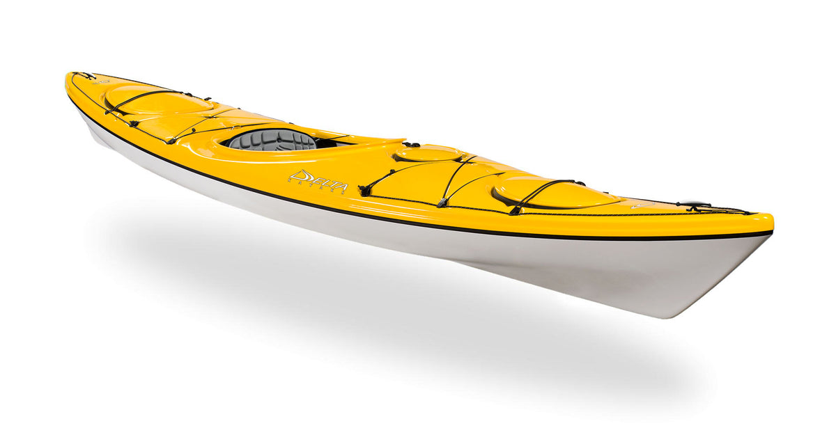 Delta 12s kayak yellow