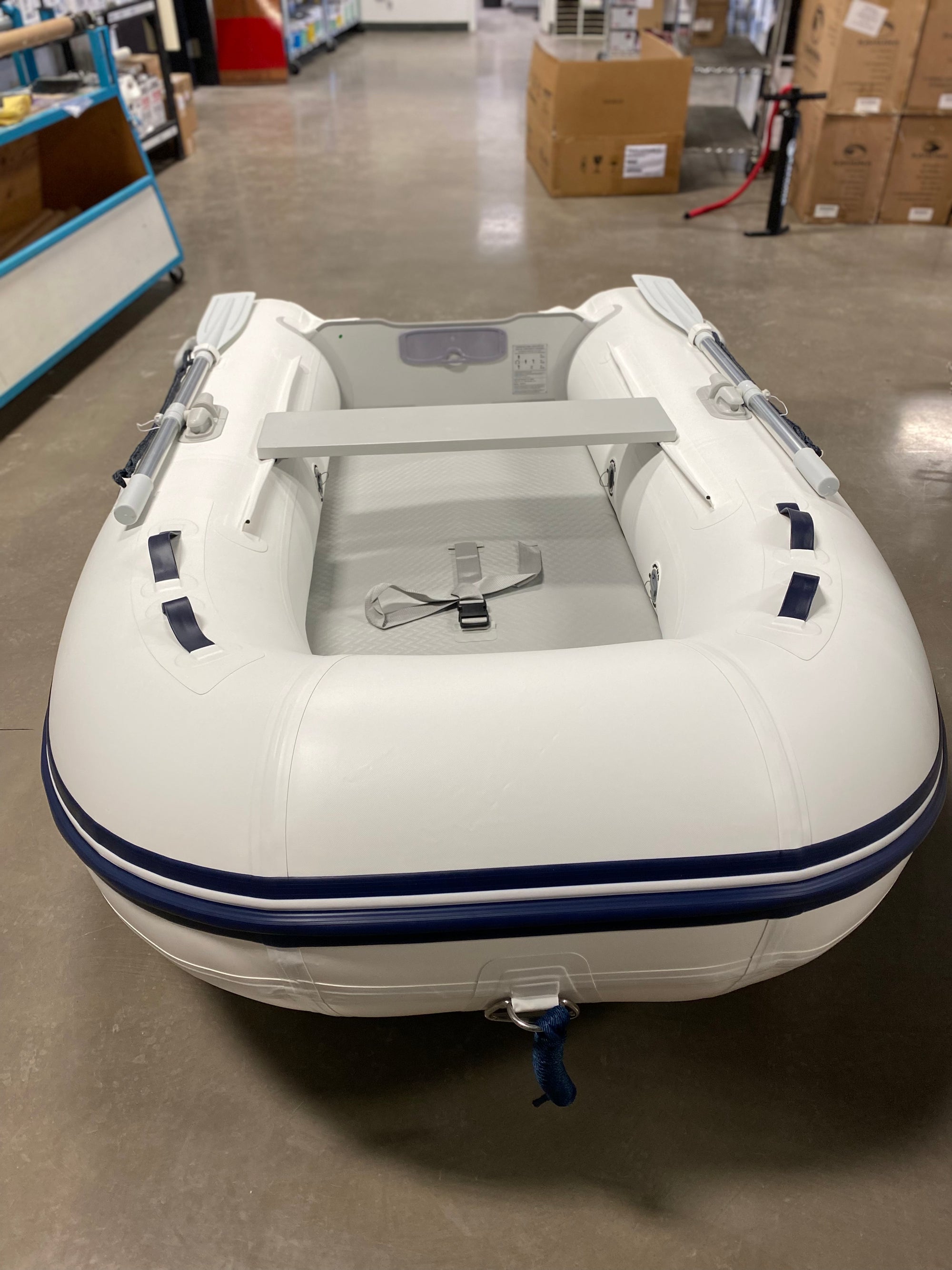 Quicksilver AA250032N Airdeck 250, 2.49m Inflatable Boat w/Inflatable Floor
