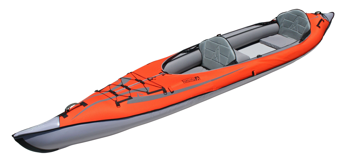 AdvancedFrame Convertible Elite Red/Grey Kayak with Pump