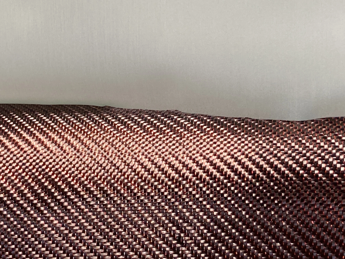 3k carbon metalic red