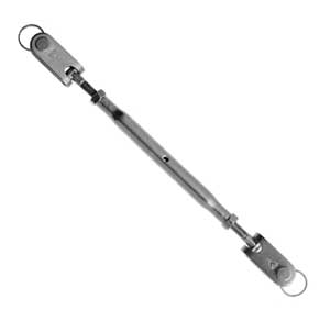 "T" TURNBUCKLE 5/32 WIRE 1/4-28